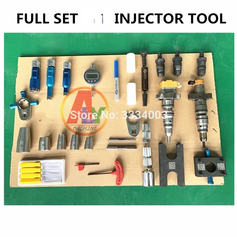 Полный набор CAT C7C9 3126, инструменты для разборки форсунок Common Rail, измерительные инструменты для уплотнительных колец