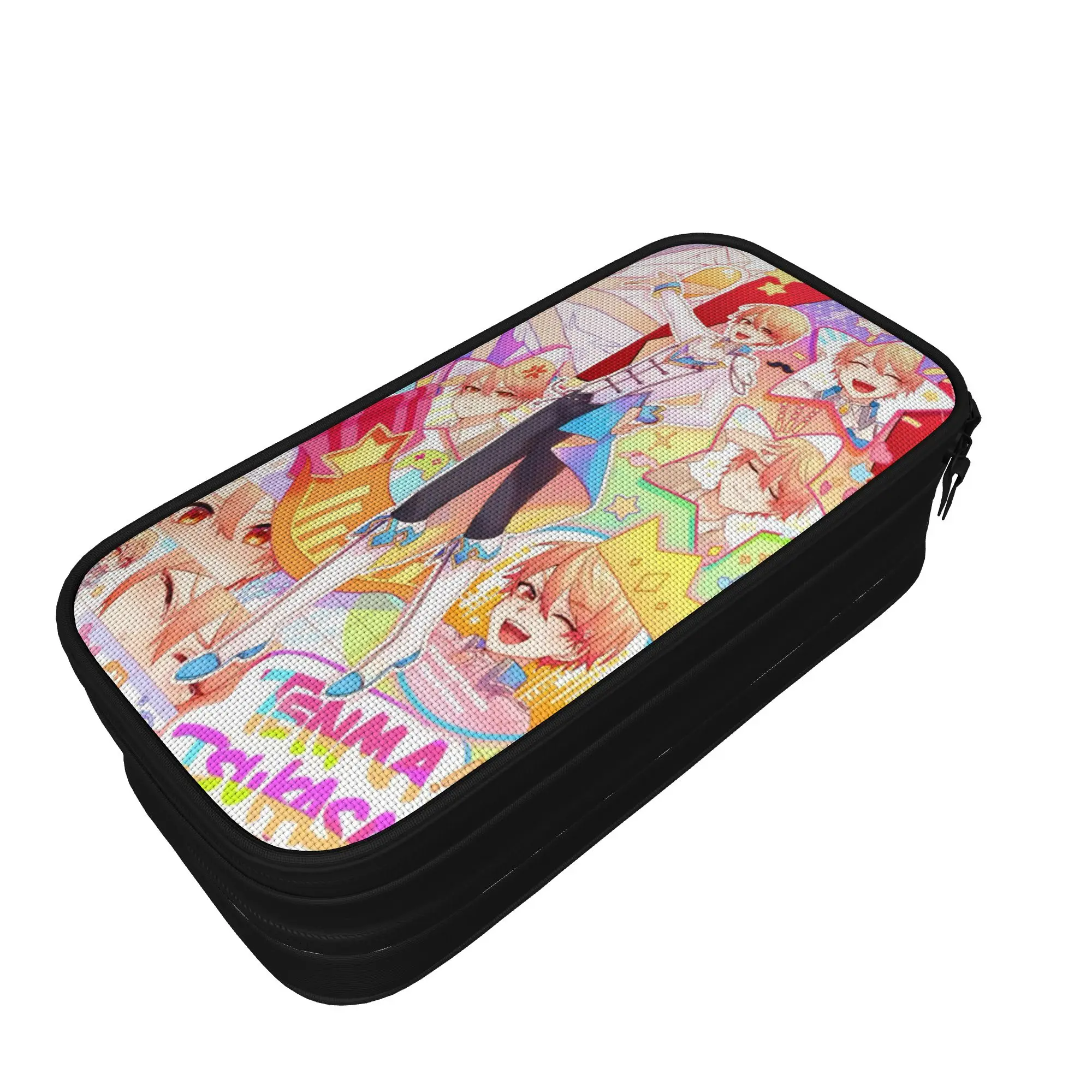 Classic Tenma Tsukasa Pencil Cases Singer Anime Pencil Box Pen for Student Large Storage Bag Students School Cosmetic Stationery
