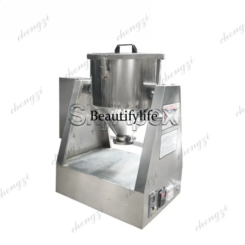 

K182 SUS304 Stainless Steel Lab Test Blender Industrial Food Mixer High Speed Dry Wet Material Homogenizing Stir Equipment