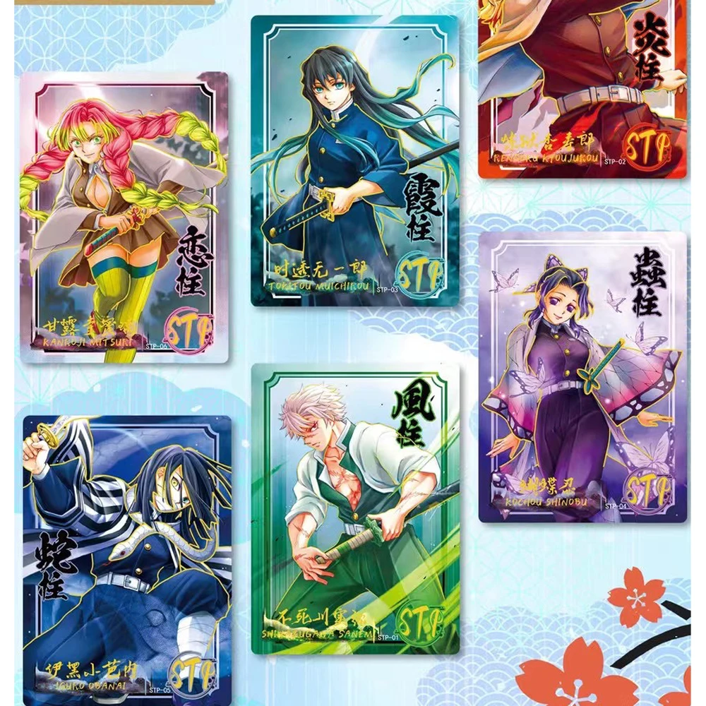 Demon Slayer Booster Box Collection de cartes pour enfants, Kimetsu No Yaiba, jeu d'anime japonais, jouets pour enfants, vente en gros, nouveau