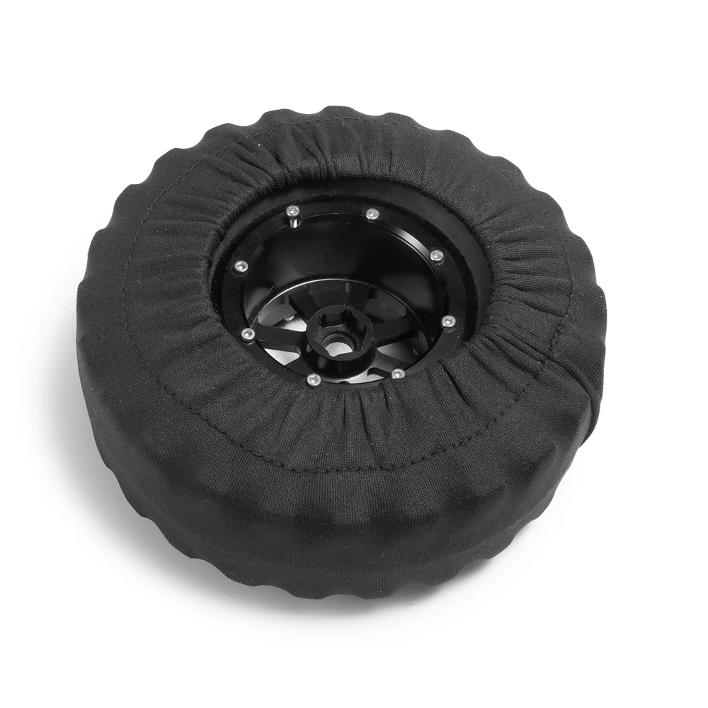 MIBIDAO 1/10 RC Crawler Leather Spare Tire Cover Anti Dust Cover for TRX4 TRX6 D90 Axial SCX10 90046 Capra GEN8 Wraith