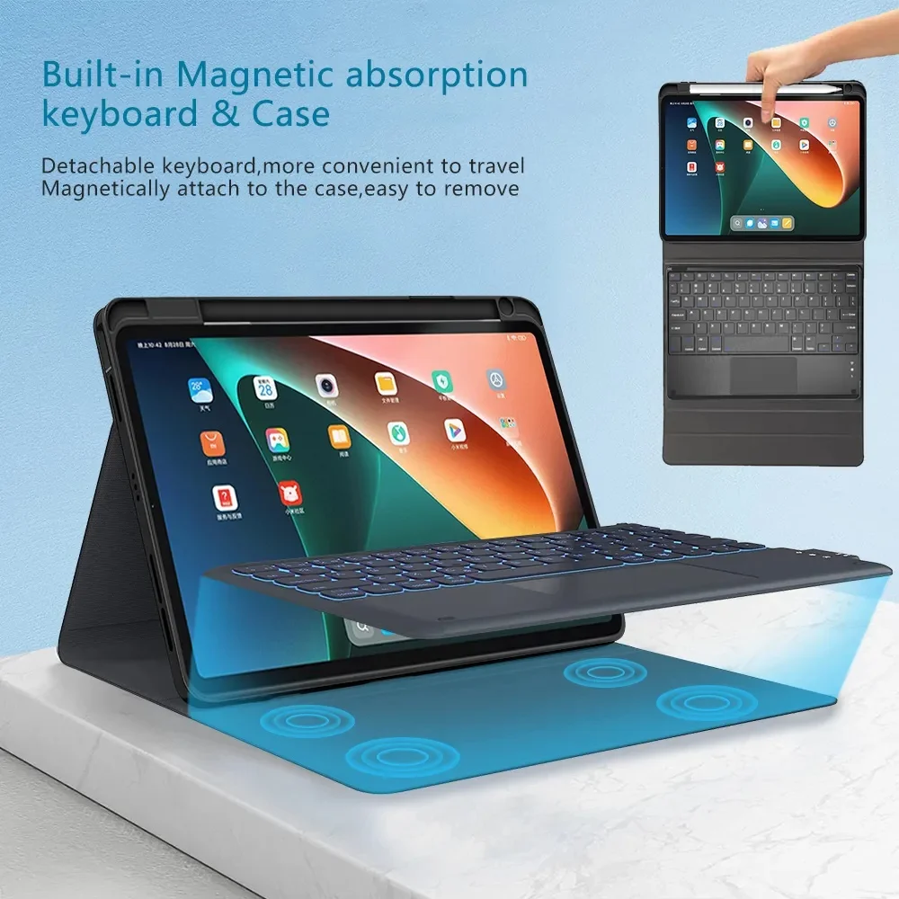 Smart Touch Keyboard for Huawei MatePad Air 2025 12 Inch Pro 12.2 2024 Pro 13.2 12 X 12X PaperMatteBluetooth Detachable Keyboard