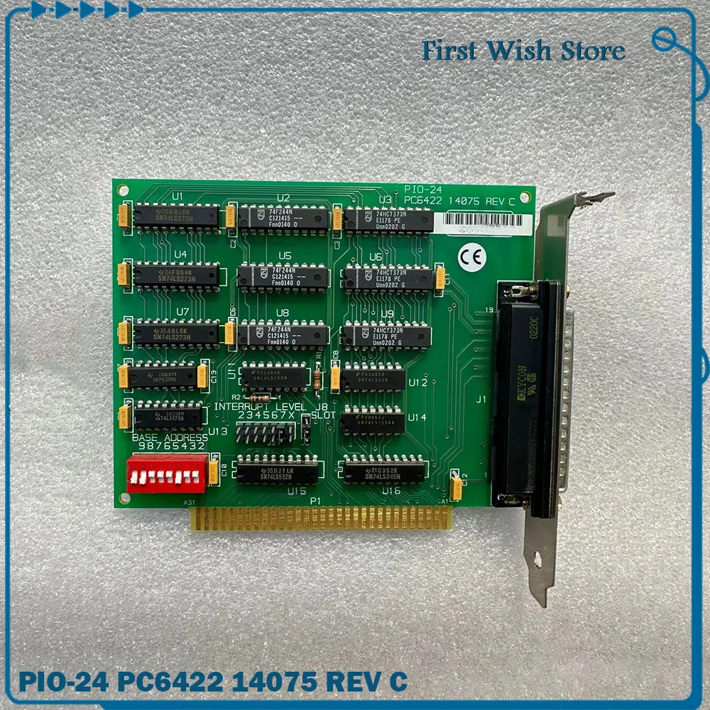 

Для карты управления ISA IO PIO-24 PC6422 14075 REV C
