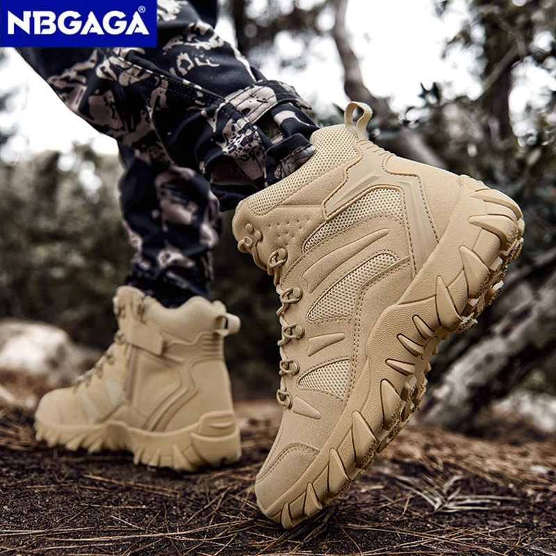 

Мужские тактические походные ботинки больших размеров, износостойкие, с быстрым откликом, для активного отдыха, боевой подготовки, охоты и рыбалки