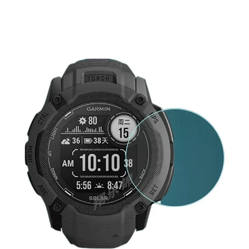 

Высокопрозрачное закаленное стекло 9H для часов Garmin Instinct 2, 2X, 3, 3E, Crossover 40, 45, 50 мм