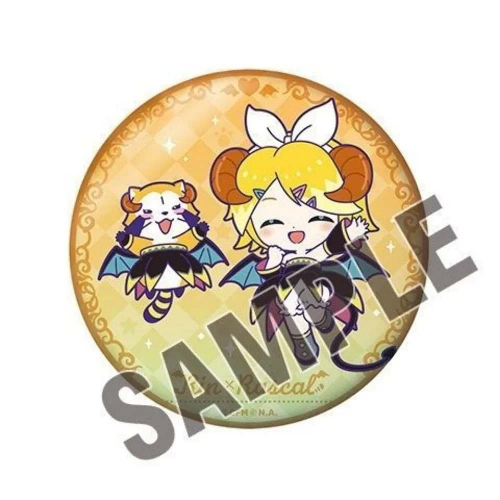 Hatsune miku família emblema kagamine rin hatsune miku anime periféricos uique personalidade série de halloween coleção broche presente