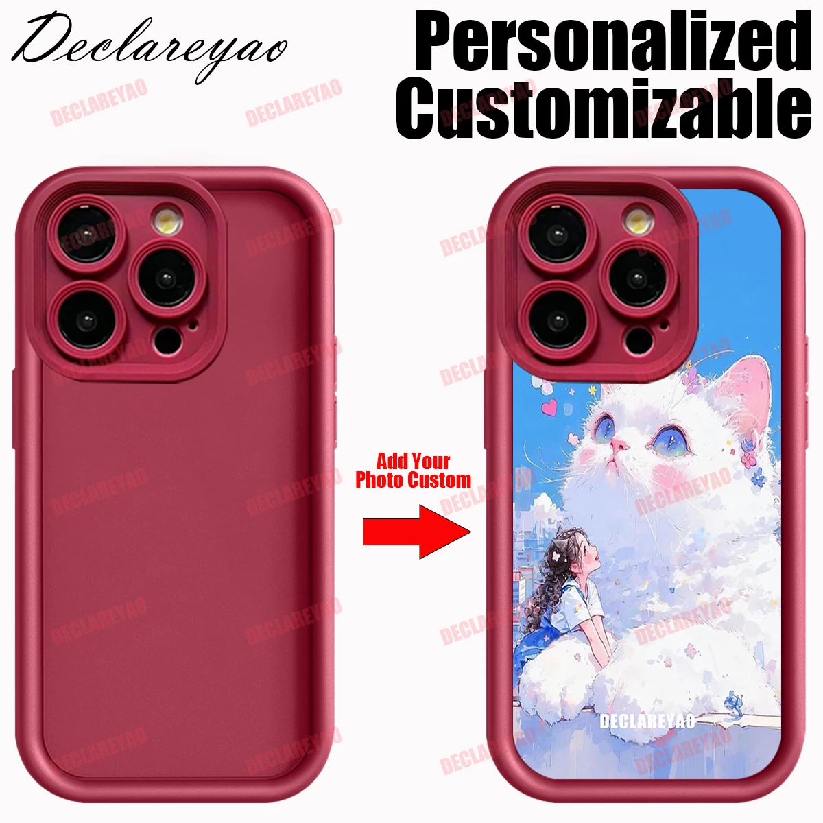 Funda de imagen personalizable DIY personalizada para OPPO A72 A73 A53 A71 F19S A76 A96 A78 A58 A91 A92 A52 A72 A9 A92S A58 foto