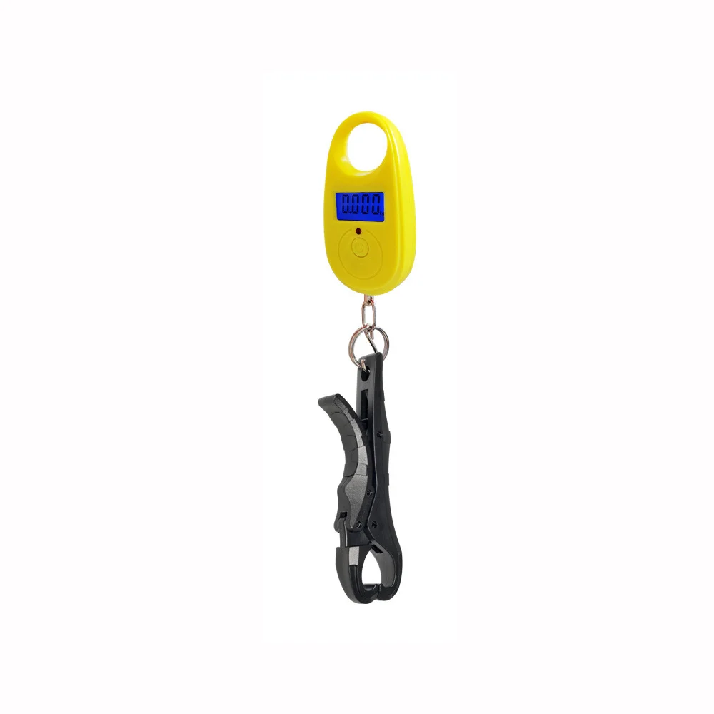 Handheld Fish Lip Gripper Plastic Multipurpose Fishing Electronic Scale Durable Up To 55 Pounds Load-bearing Capacity