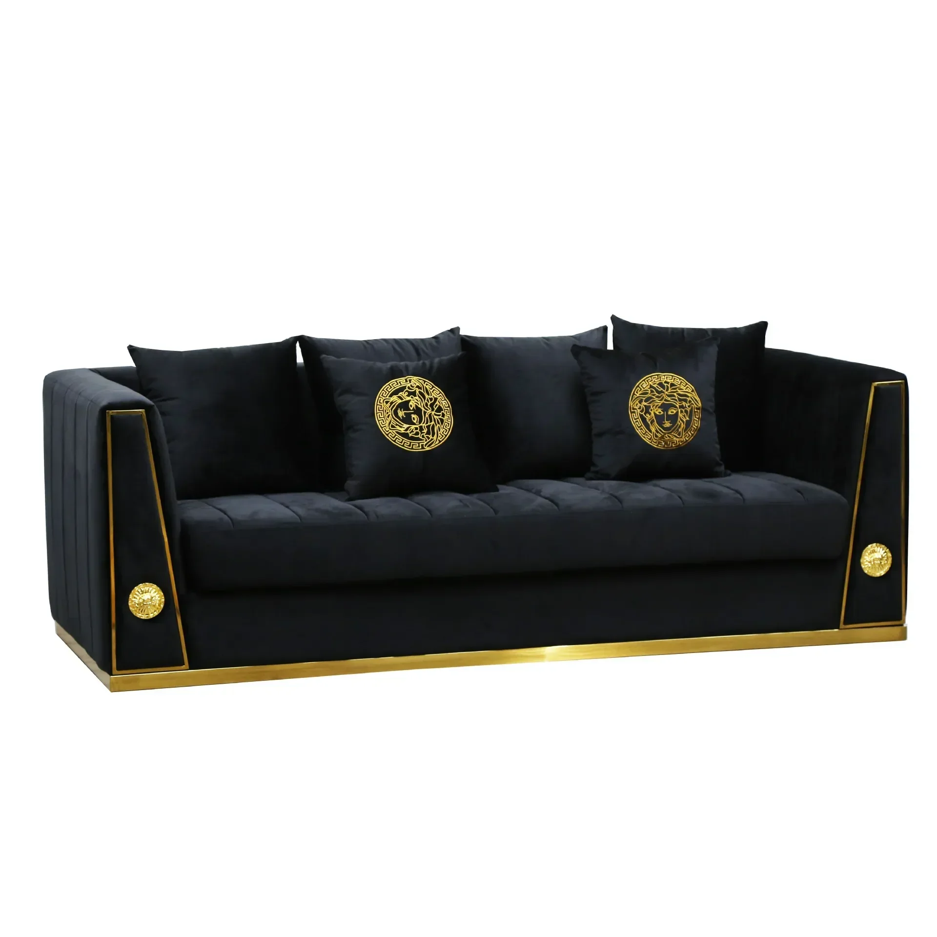 

Новый стиль, современный роскошный диван, мебель для гостиной, варианты цвета, тканевый бархатный кожаный диван