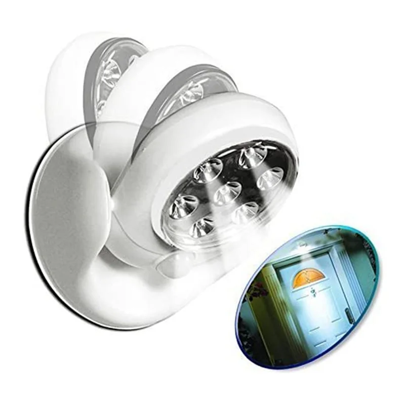 -AA95 360 Degree Rotating Sensor Light Corridor Light Door Light LED Night Light Home Place Human Body Induction
