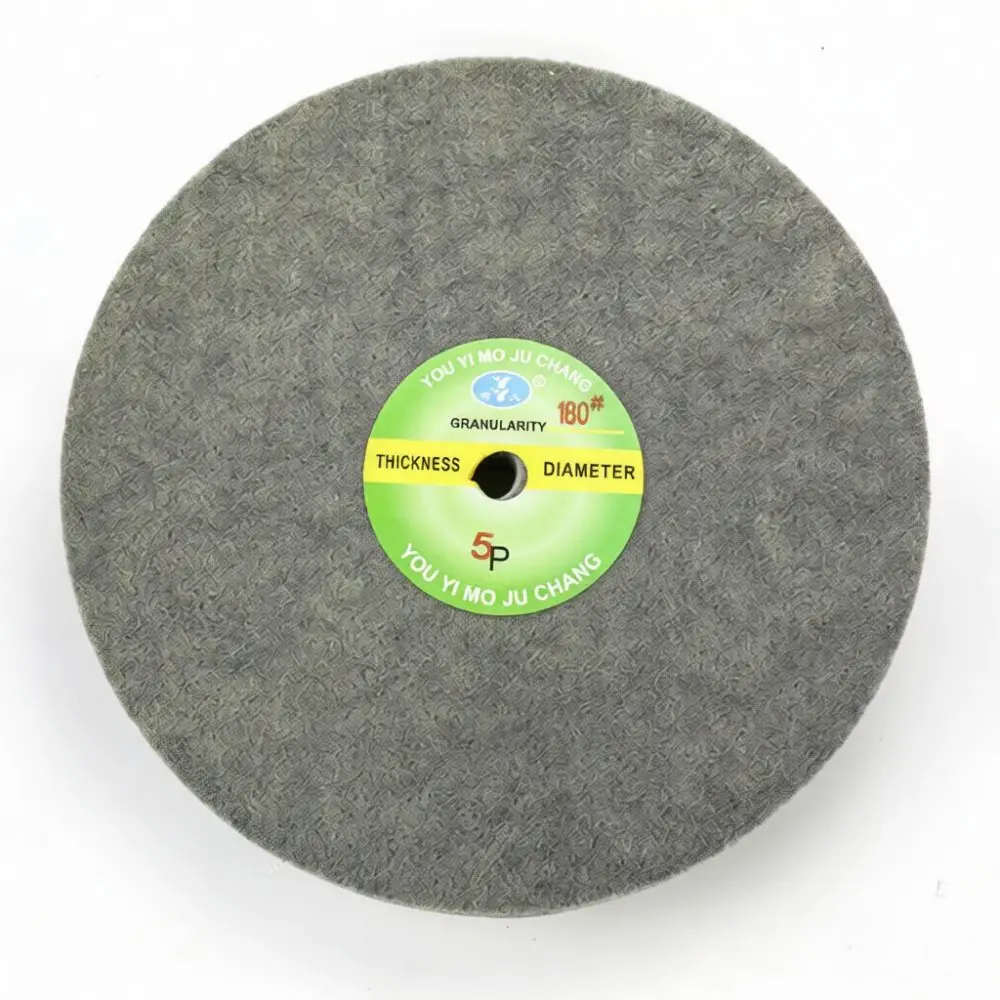 Professional Nylon Fiber Polishing Wheel For Yongpin Metal Stainless Steel Aluminum Stone Grinding Burnishing Finishing Disc