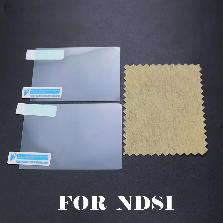 cltgxdd 1piece FOR NDS DSi XL LL NDSL DS Lite LCD upper and lower screens HD transparent protective film accessories