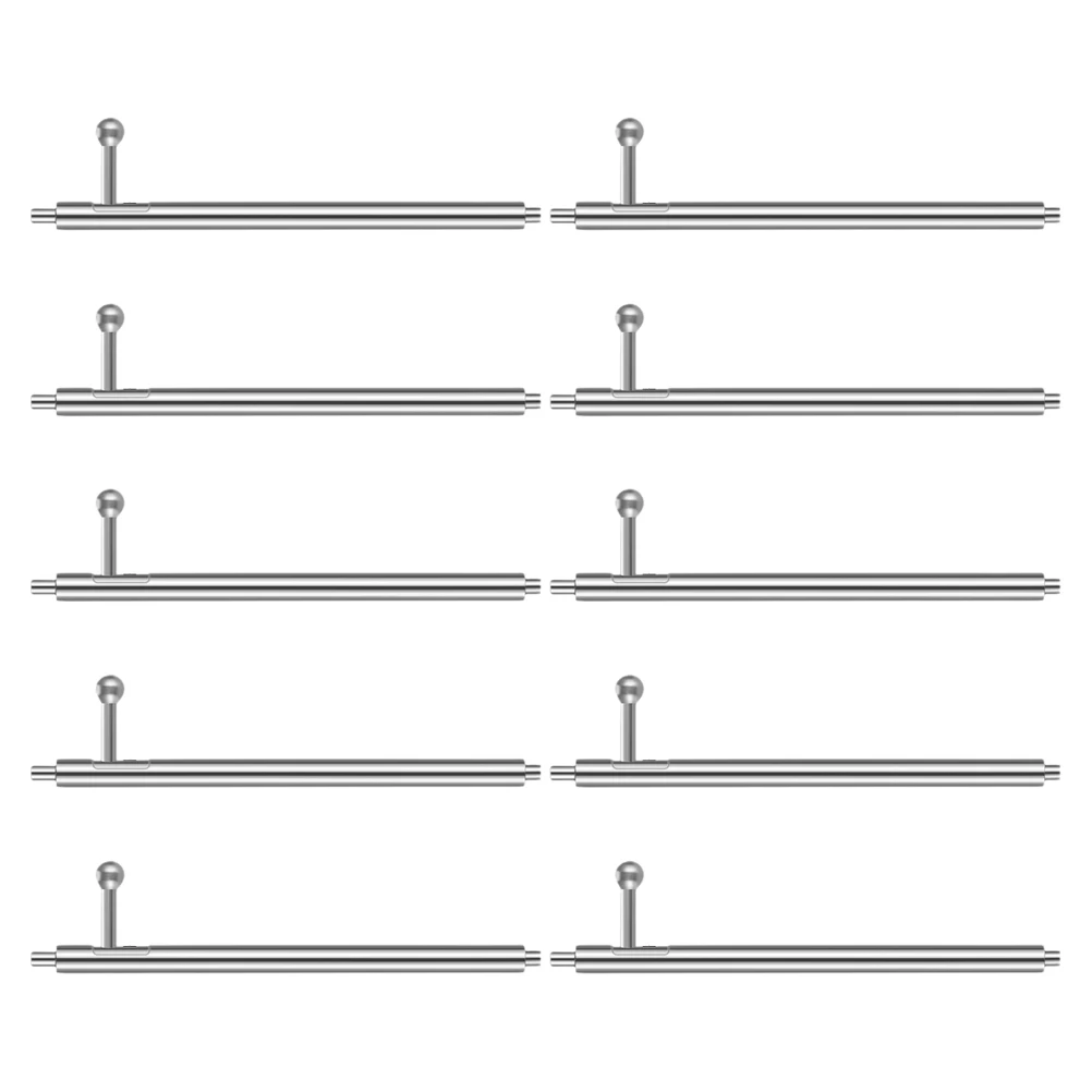 

10pcs Watch Accessories Stainless Steel Strap Link Pins Quick Release Replacement Band Removers Universal for Smartwatches