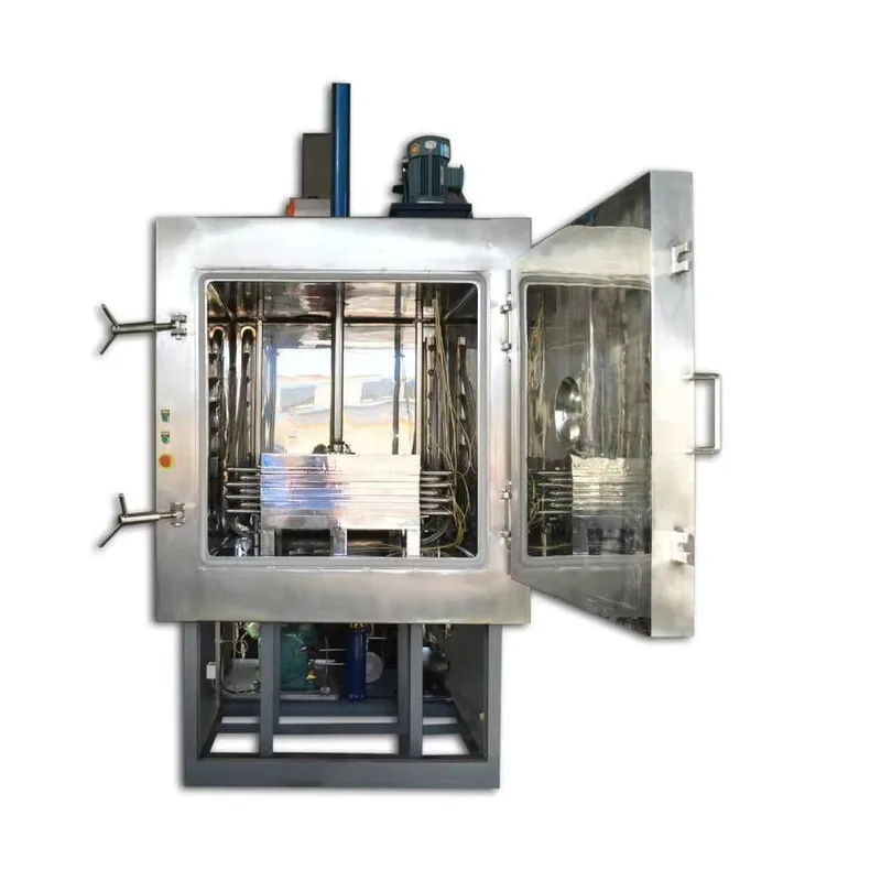 

Automatic Industrial Freeze Dryer For Bio-Material Food Processing With Core PLC Components And Pump