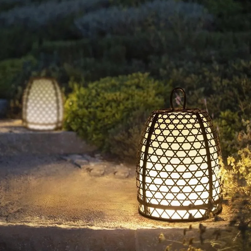 Terrace Light Japanese Villa Garden Lawn Light Outdoor Waterproof Garden Light