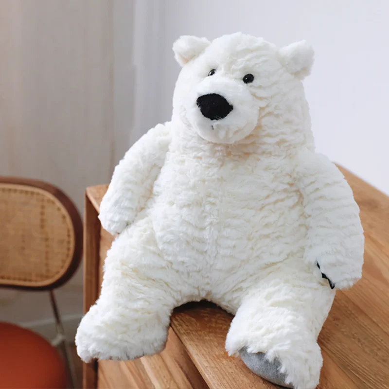 INS Nordic Polar Bear Sheep Duck Soft Stuffed Animals Kids Sleeping Cute Cartoon Plush Toy Dolls Children Birthday Gift Decorati