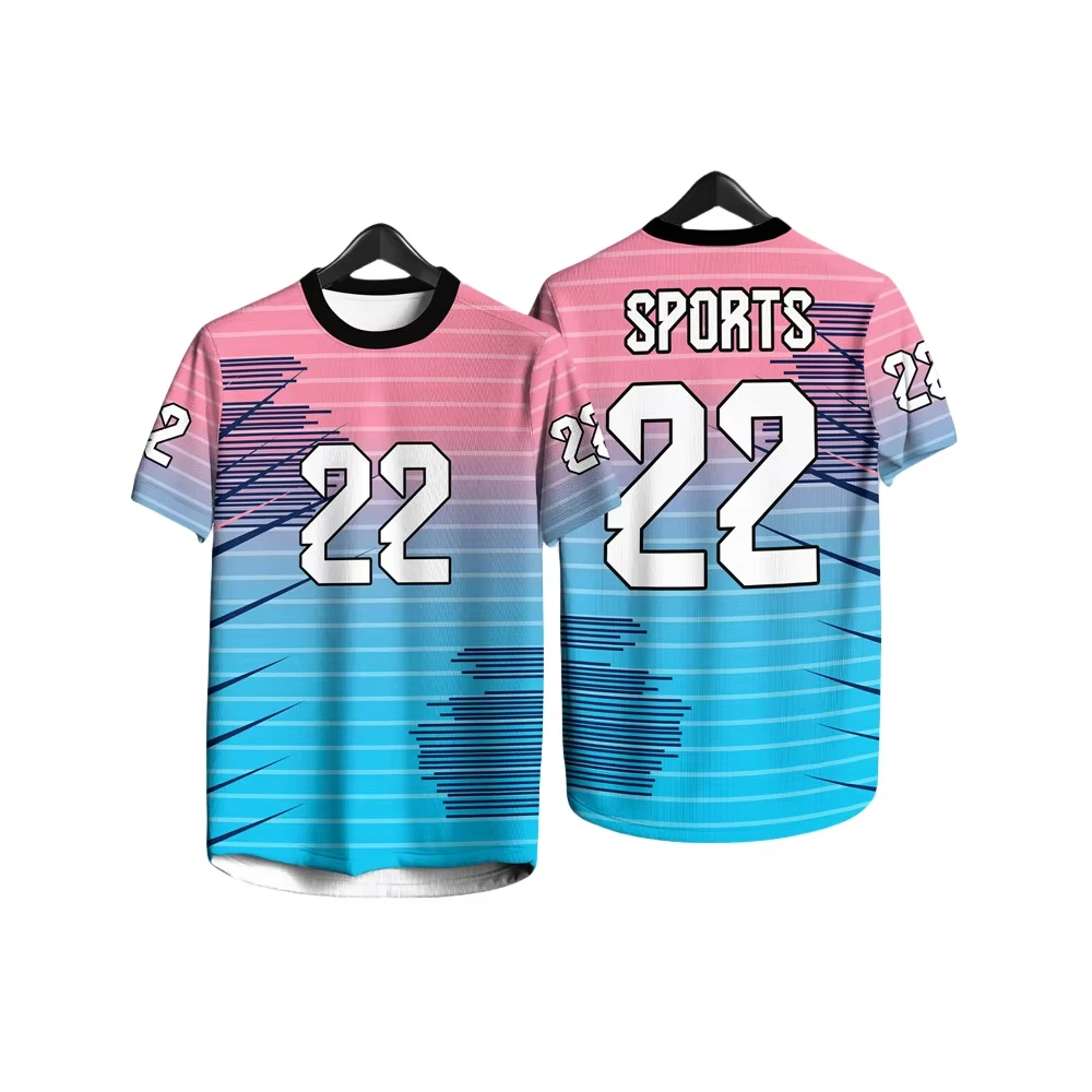 

Summer Men's T-Shirt Breathable Badminton Sportwear New Custom T-Shirt Sweat Absorption Fitness Outdoors Football Men's Clothing