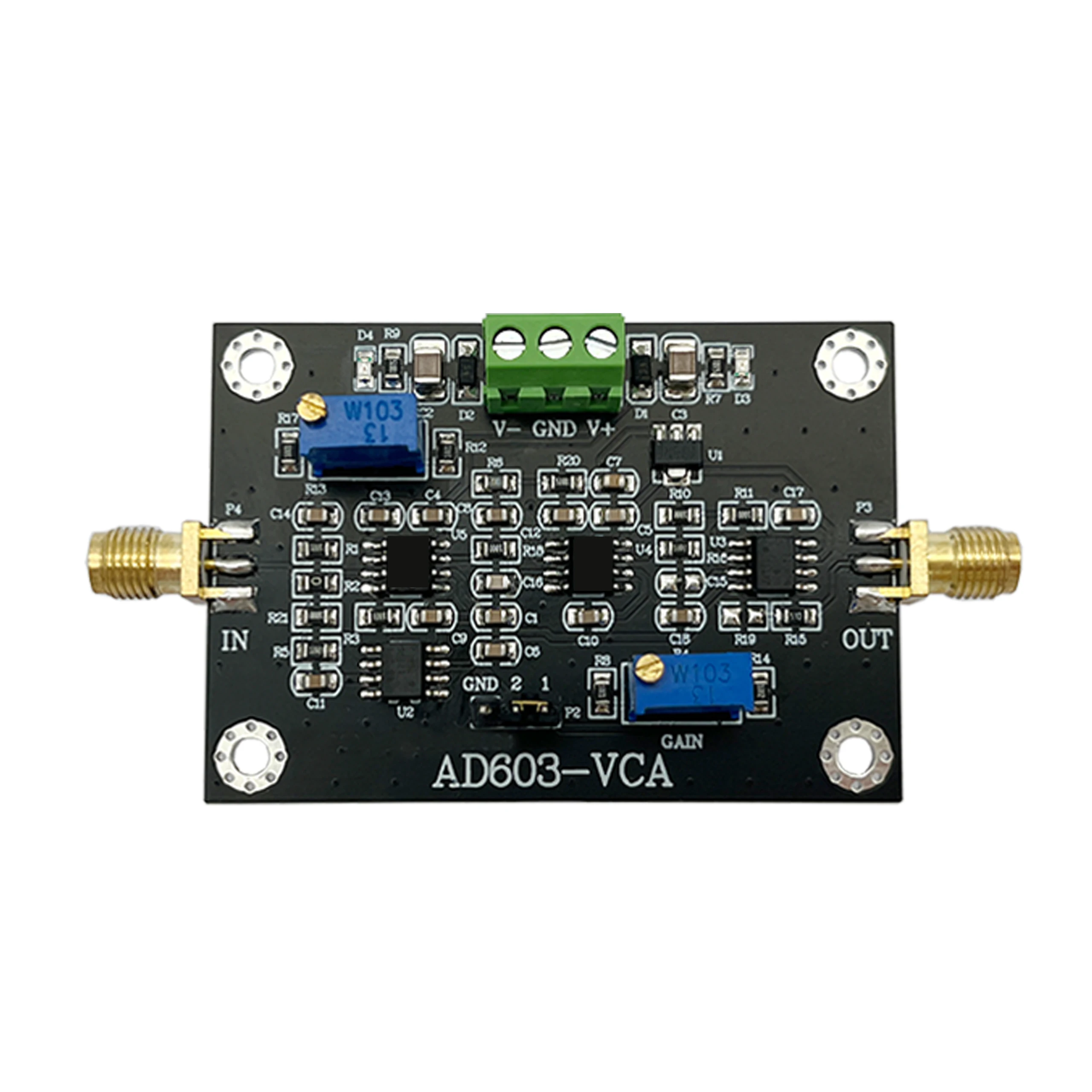 

AD603 Voltage Control Gain Amplifier Module