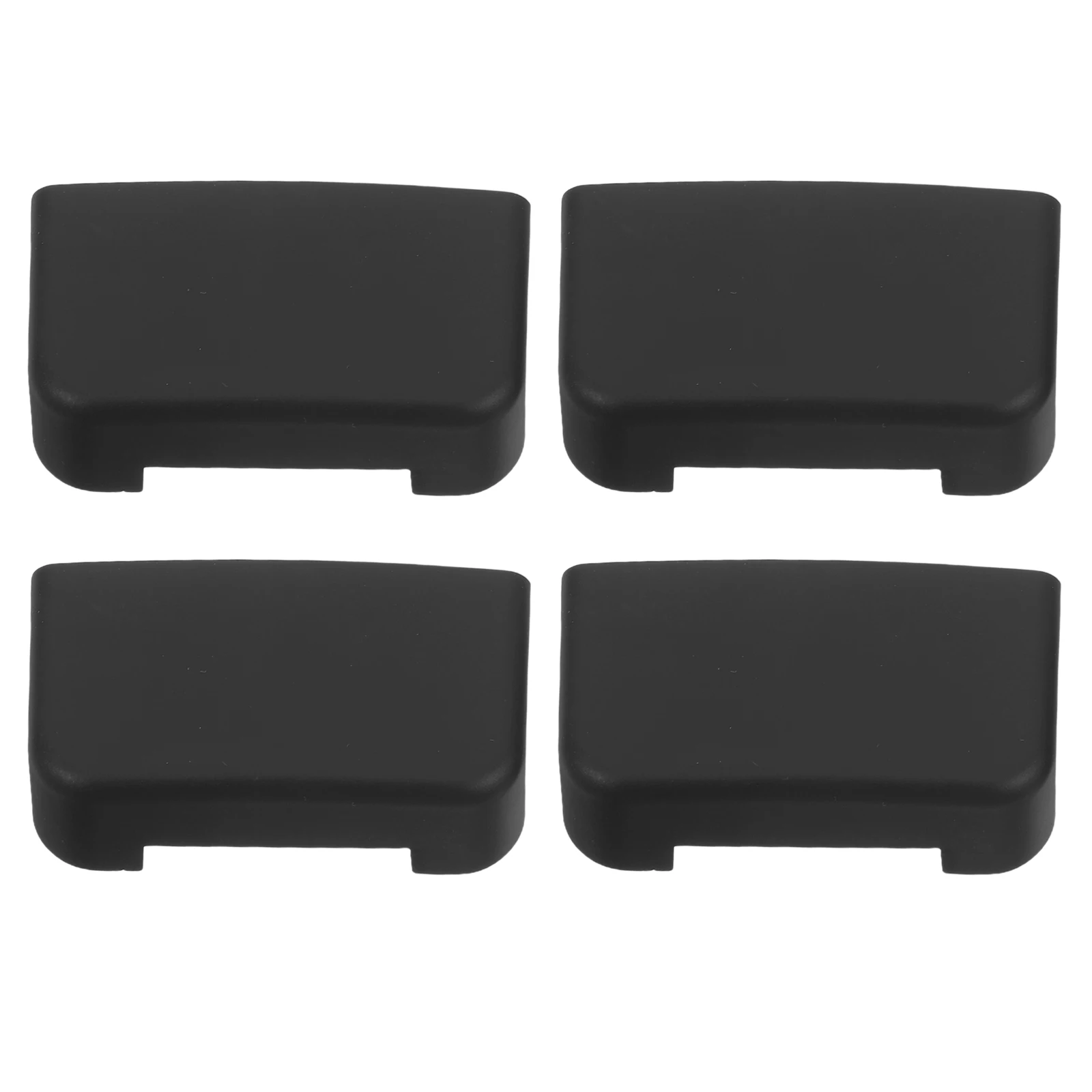 

4 Pcs Seat Protective Cover Back of Protector Car Accessory Rear Protection Rail Anti-kick Plug Lower Replacement
