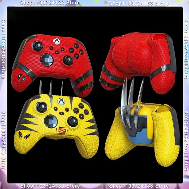 Deadpool Game Controller Cover Wolverine Hard Shell Handle Sleeve Fit For Xbox Anime Periphery Boys Birthday Gift Movie Prop