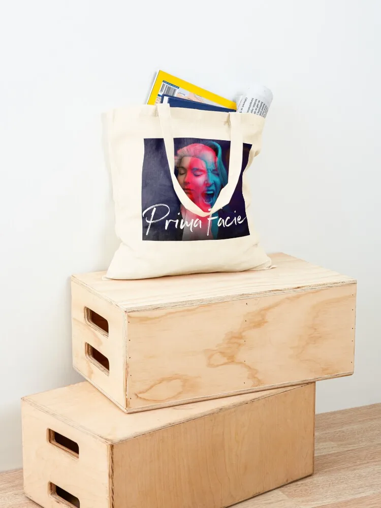 Prima Facie - حقيبة Jodie Comer Tote حقيبة تسوق بعجلات حقيبة لحمل الشاطئ للنساء من القماش المخصص