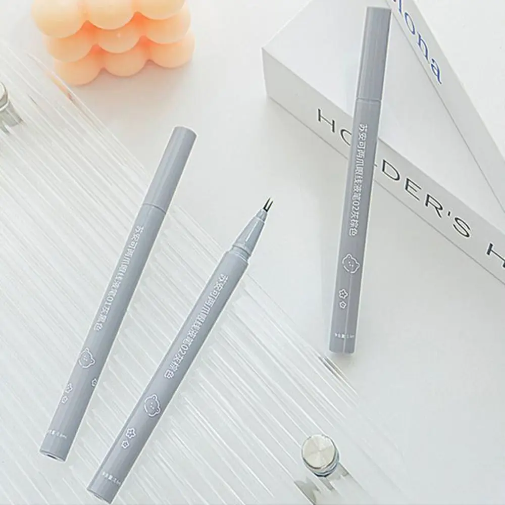 

Smudge-proof Long Lasting Liquid Eyeliner Smooth Ultra-thin Lower Eyelash Pen Waterproof Natural Eyebrow Pencil Make Up