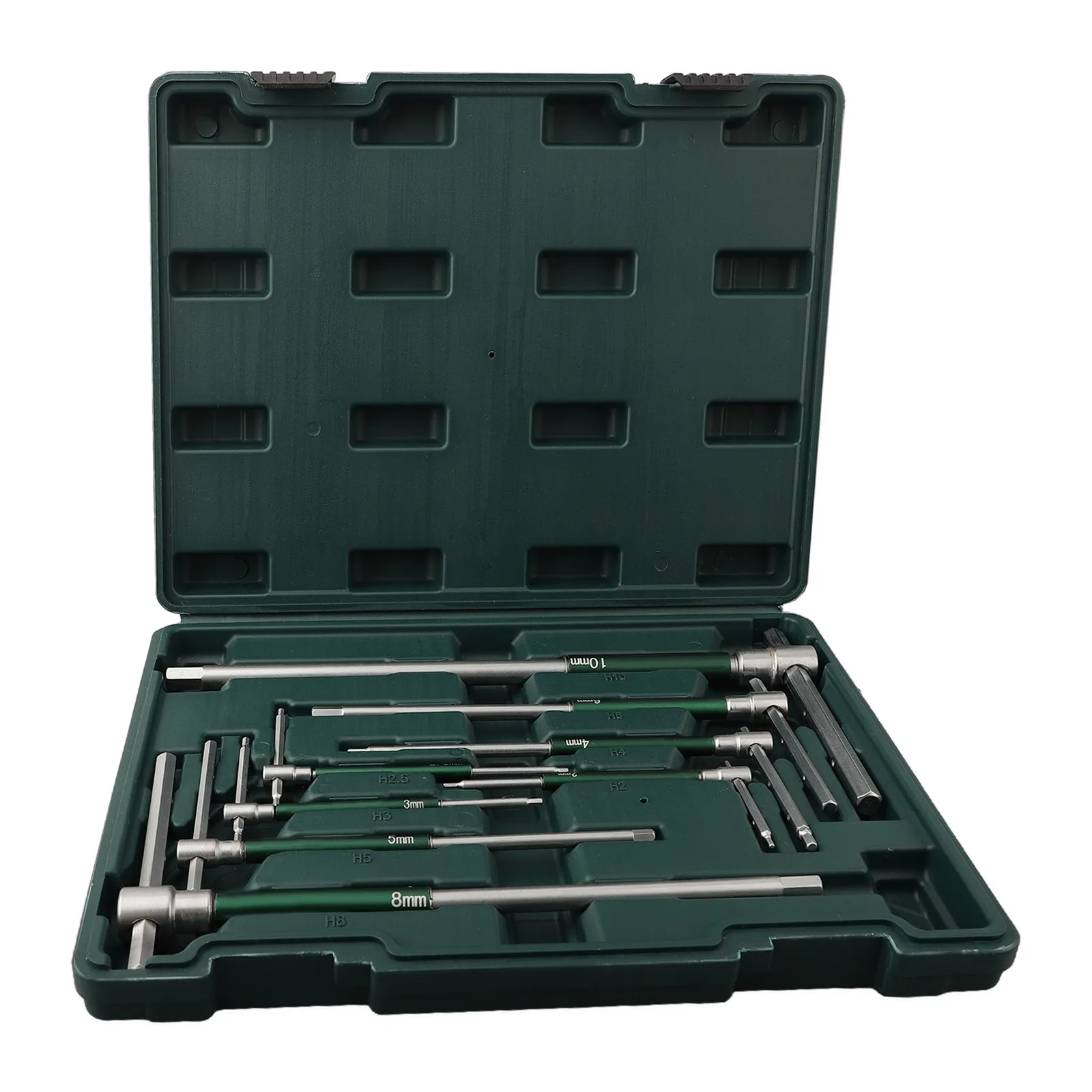 High-Speed T-Shaped Spanner Set, Rotating Hexagonal, T-Shaped, Conveniente, Bom Desempenho, Sliver Aço Inoxidável