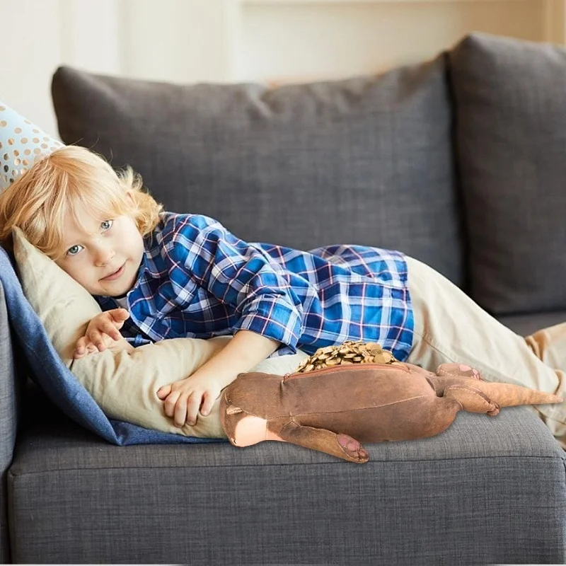 Niedliche Otter-Federmäppchen mit Baumwollfüllung, Handgelenkkissen, Kissen, Handgelenkauflage, Handgelenkauflage für Tastatur, Maus, Handballenauflage, Otter-Form