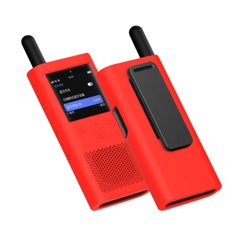 Custodia protettiva in silicone Dropship adatta per 3 walkie-talkie radio bidirezionale morbida pelle antigraffio per radio