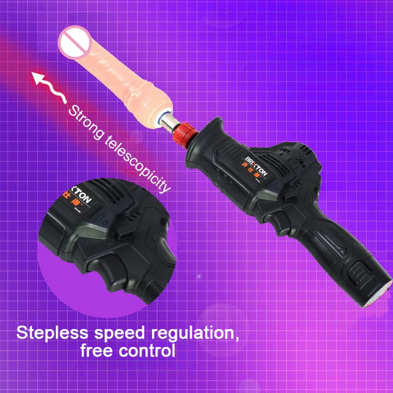 drilldo sex toy Shower Vibrator, 10 Vibration Modes, Silicone, USB, Red, 20 cm, Guilty Toys