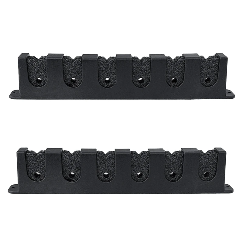 Fishing Horizontal Rod Rack Fishing Pole Holder Rod Bracket Wall Mount Modular For Garage Fishing Rod Storage Tool