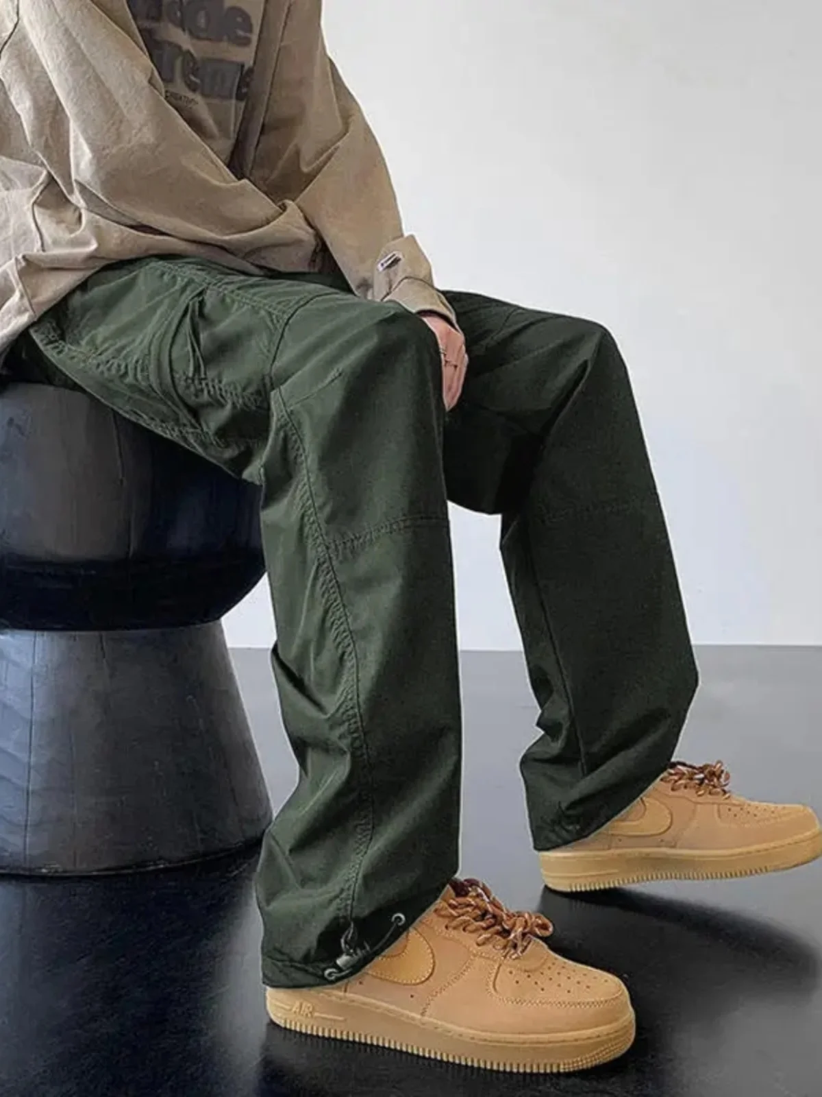 

Military een Waterproof Hiking Pants Men's American Functional Parachute Outdoor Profional king Mountain Climbing Tr...