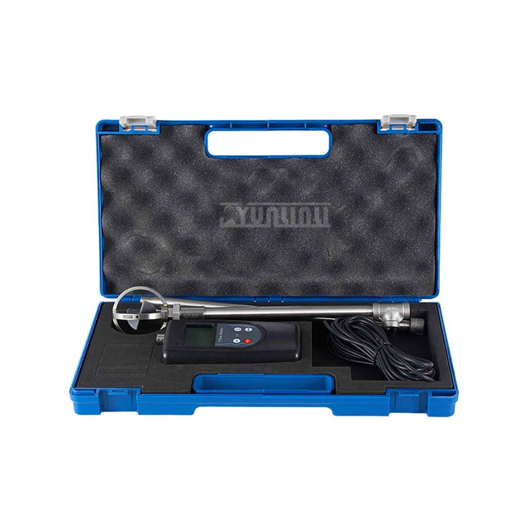 0.01-5.00m/s 0.01-10.00m/s Flow Meter, Handheld Portable Propeller Type Water Flow Velocity Tester Fm-100v5