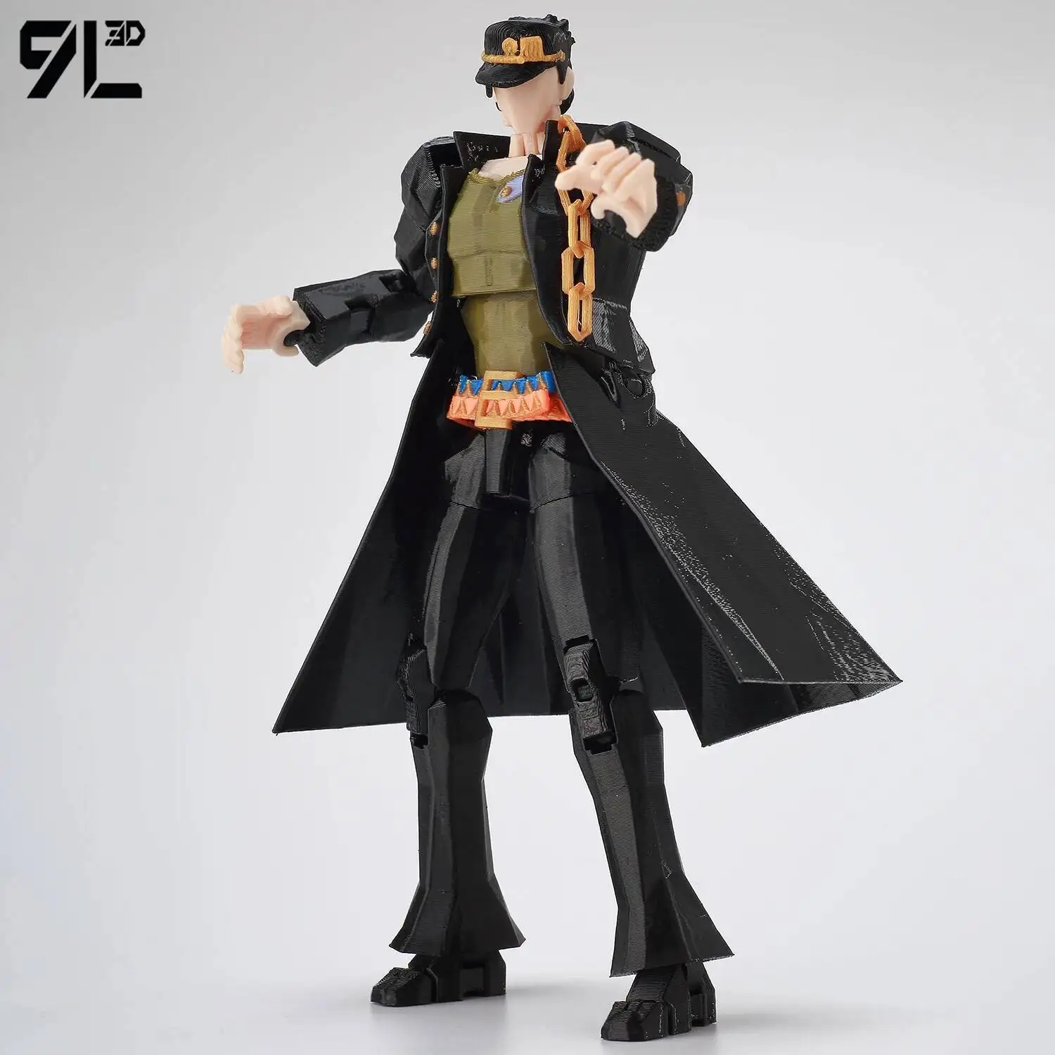 

9L 3D Printed JoJo's Jotaro Kujo Lucky13 Dummy13 Titan13 T13 Multi-Jointed Action Figures Mannequin Model Collectible Toys Gifts