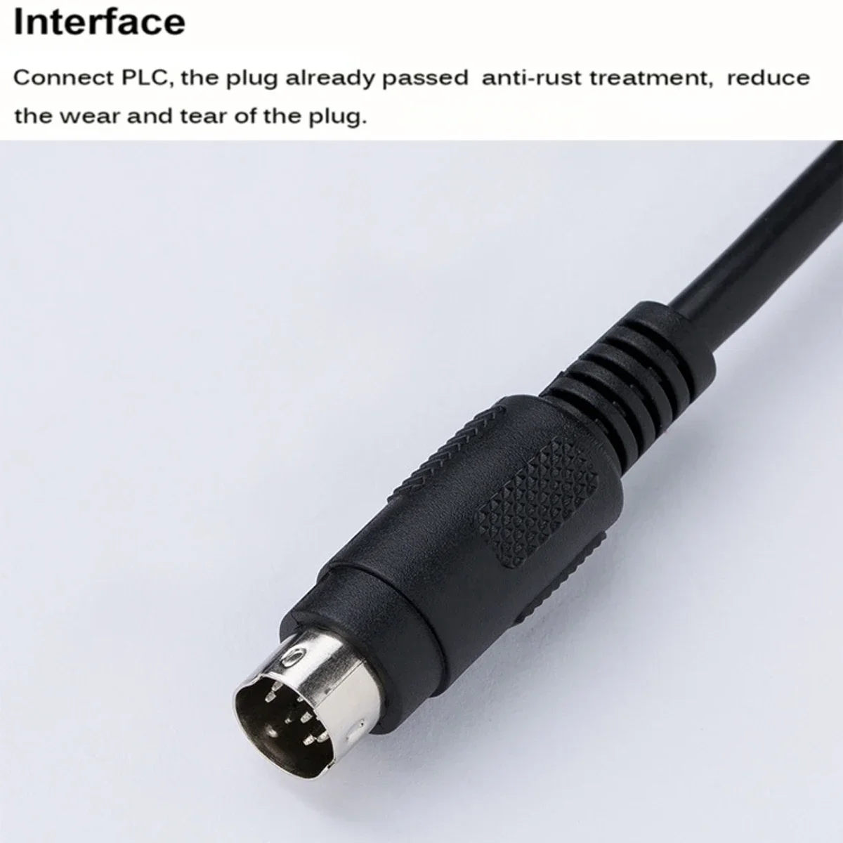 USB-SC09-FX For Mitsubishi MELSEC FX Series PLC Programming Cable USB To RS422 Adapter