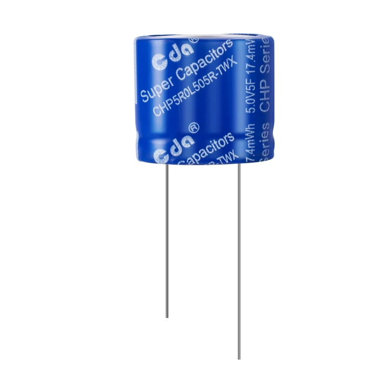 CHP Super Capacitors CDA 5V  0.47F 1F 1.5F 2.5F 5F 7.5F Farrah SuperCapacitors Ultra Capacitor