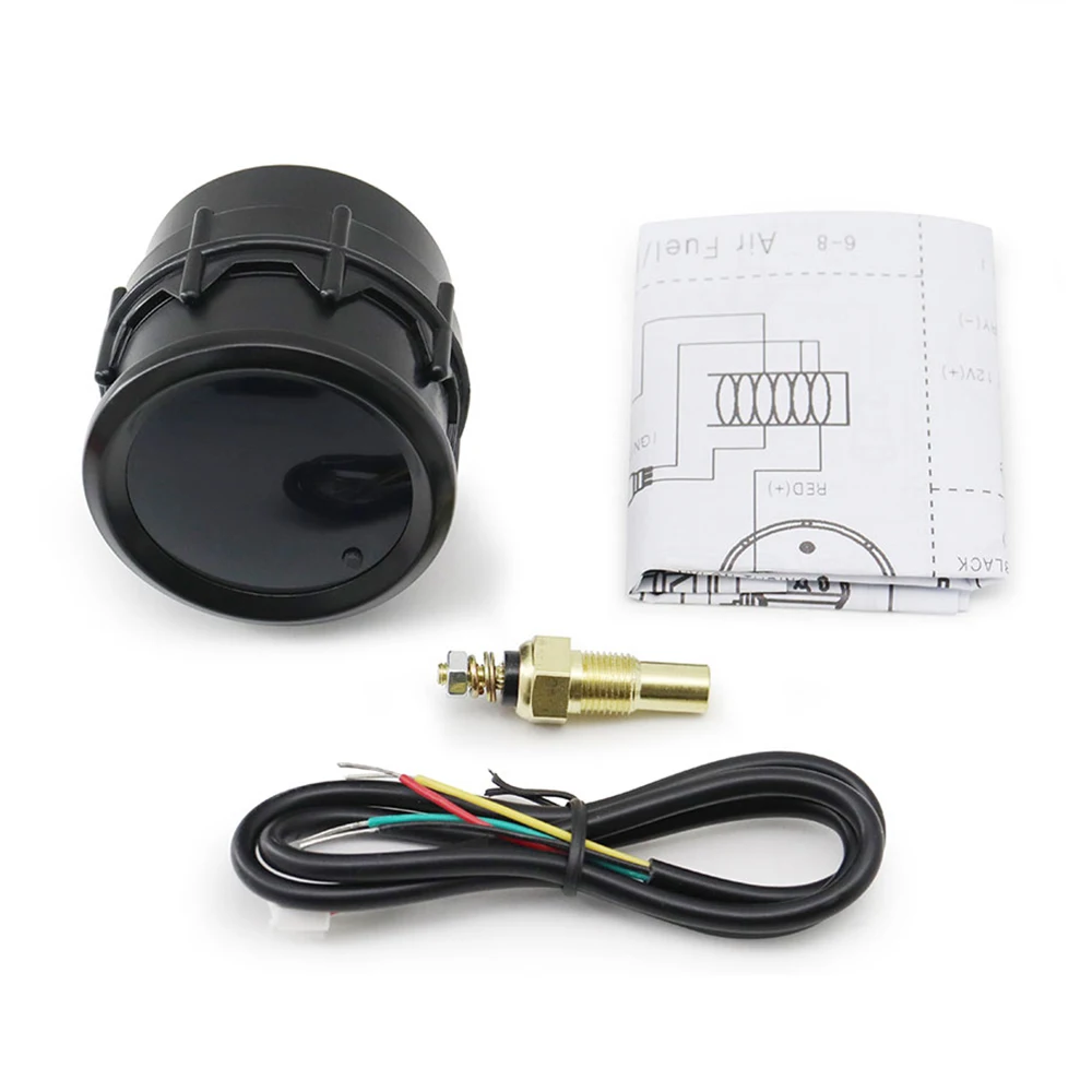 2,52mm LED Getönte 7-Farben-Serie: Boost/Wassertemperatur/Öltemperatur/Öldruck/Voltmeter/Luft-Kraftstoff-Verhältnis/EGT/Drehzahlmesser für Fahrzeuge – Detail 12
