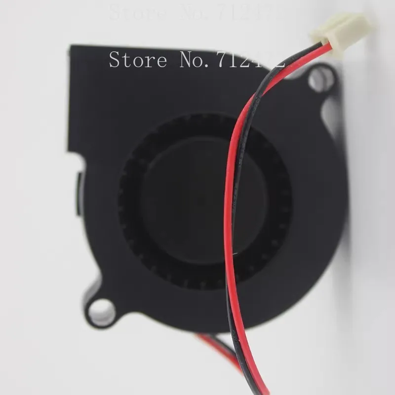 Original EVERCOOL EC5015M12S 12V 0.15A 1.80W 2-wire turbo blower fan 5015 5cm
