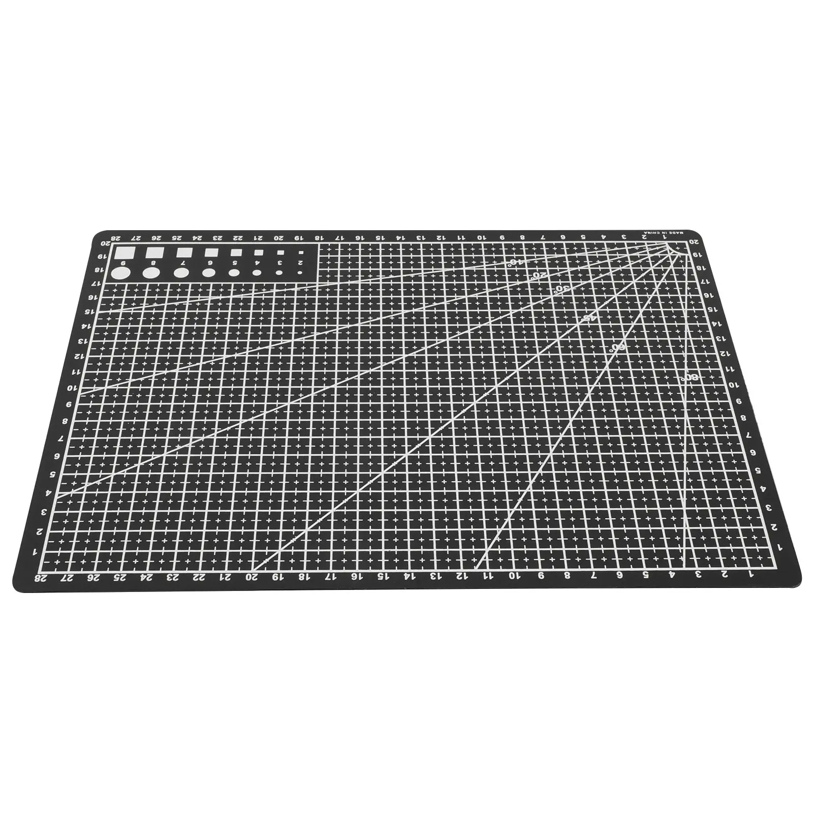Double Sided A4 Craft Cutting Mat Clear Grid Non Slip Base Ideal for Sewing Carving Art Crafting Small Board A4 Cutting Mat view 2