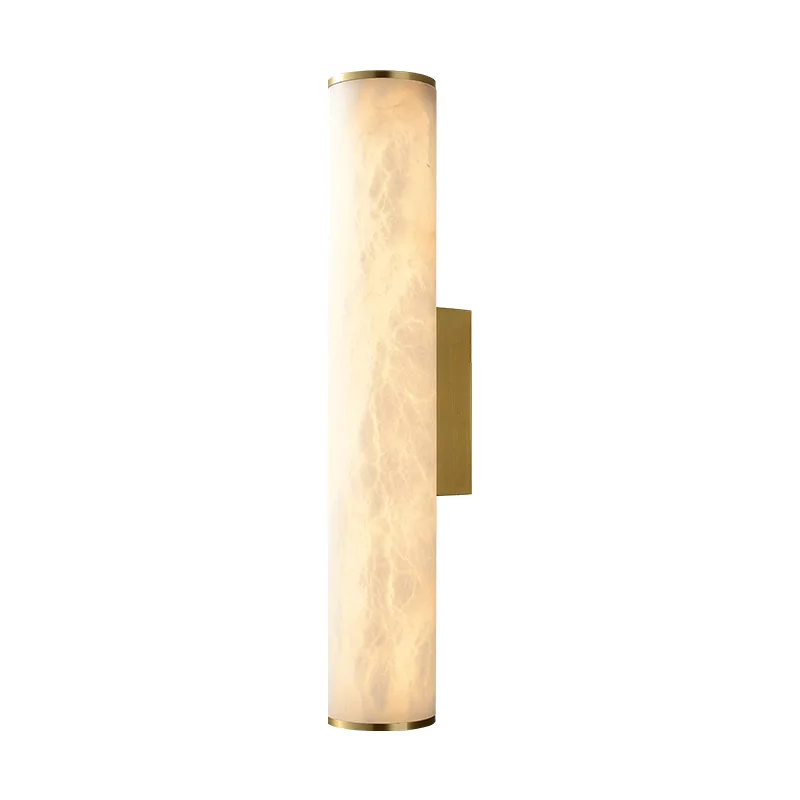All copper wall lamp Bedroom bedside light luxury modern simple background wall lamp