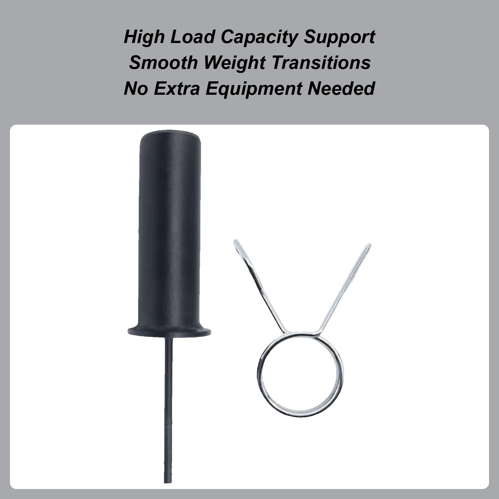 Weight Pin 10mm Heavy-Duty Metal Quick-Release Gym Machine Pin Weight Stack Extender For Home Strength Training Weightlifting