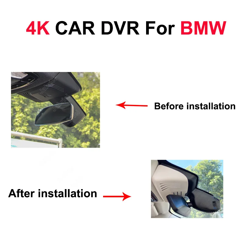 4K Dash Cam Car DVR For BMW 840d 840i m850i UHD 2160P Video Recorder For BMW 8 Convertible Coupe G15 G16 G14 2018 - 2021 2022