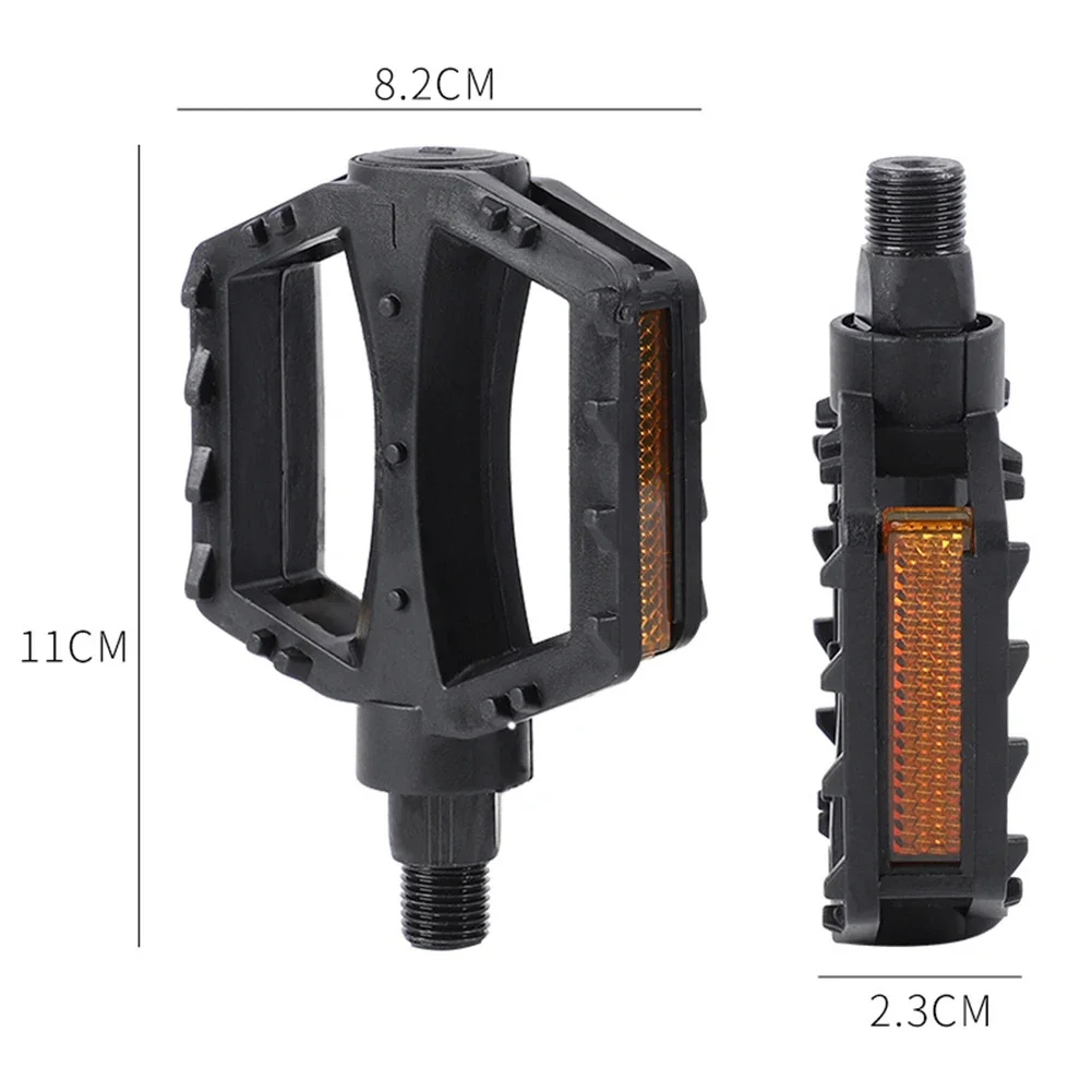 Bike Pedal Non-slip Foot Pegs For Children\'S Bicycle Baby Tricycle 12mm/14mm Flat Pedal Kids Bike Pedals Cycling Parts