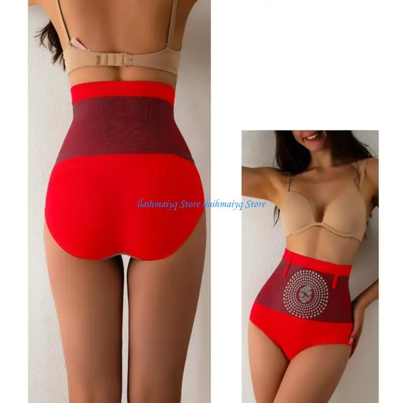 573B High Waist Shapewear Panties for Women Body Shaper Thong Butt Lifting Underwear 5