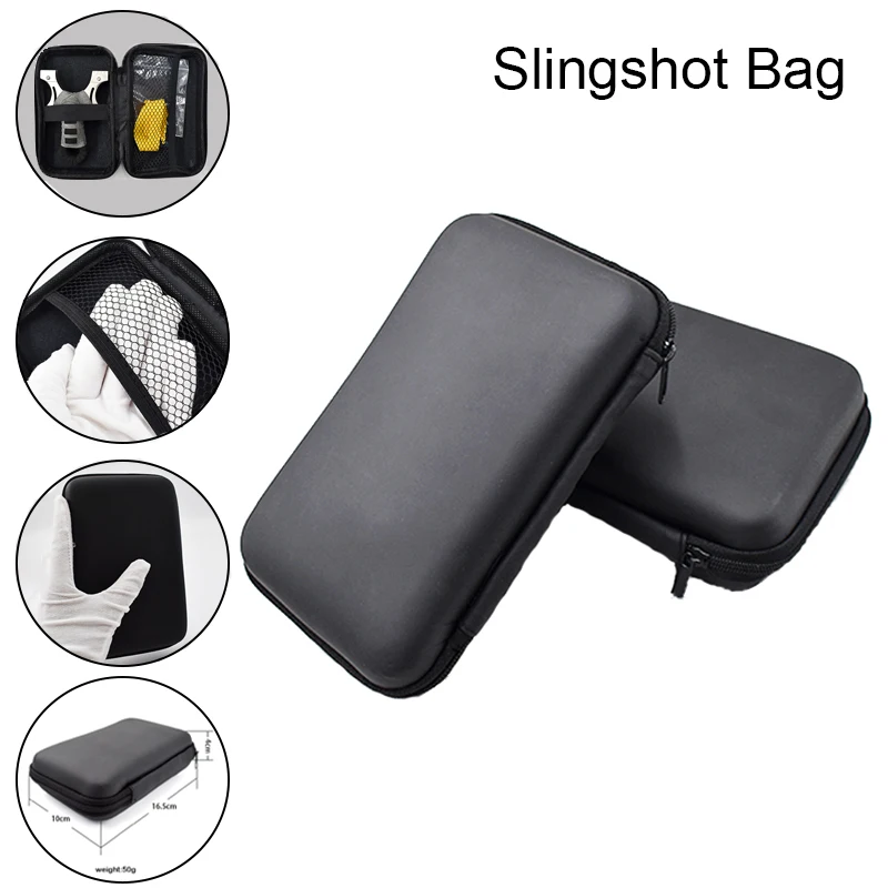 

Quality Leather Slingshot Pouch Catapult Steel Balls Bag Portable Outdoor Catapult Hunting Accessories Slingshot Bag