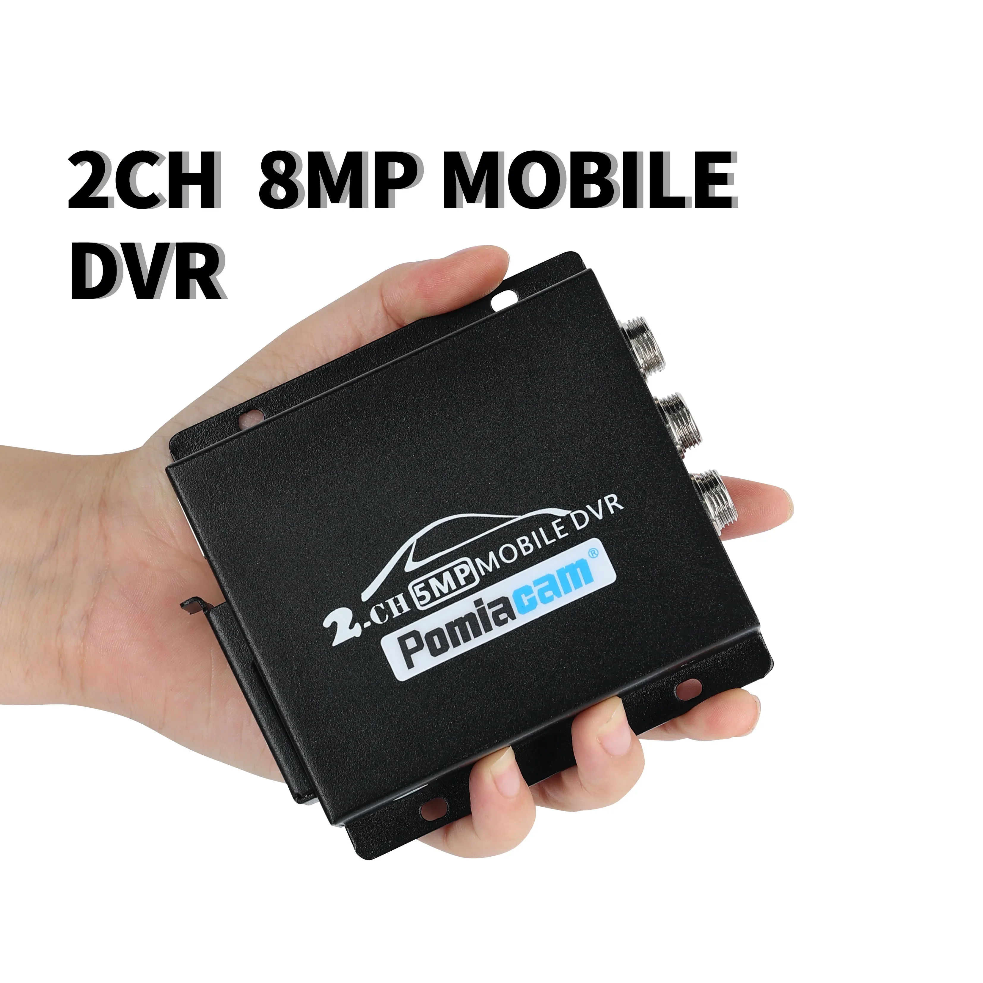 

8MP AHD TVI DVR 2ch DVR car truck vehicle video record mobile DVR HDMI output 2CH MINI CVBS with remote control