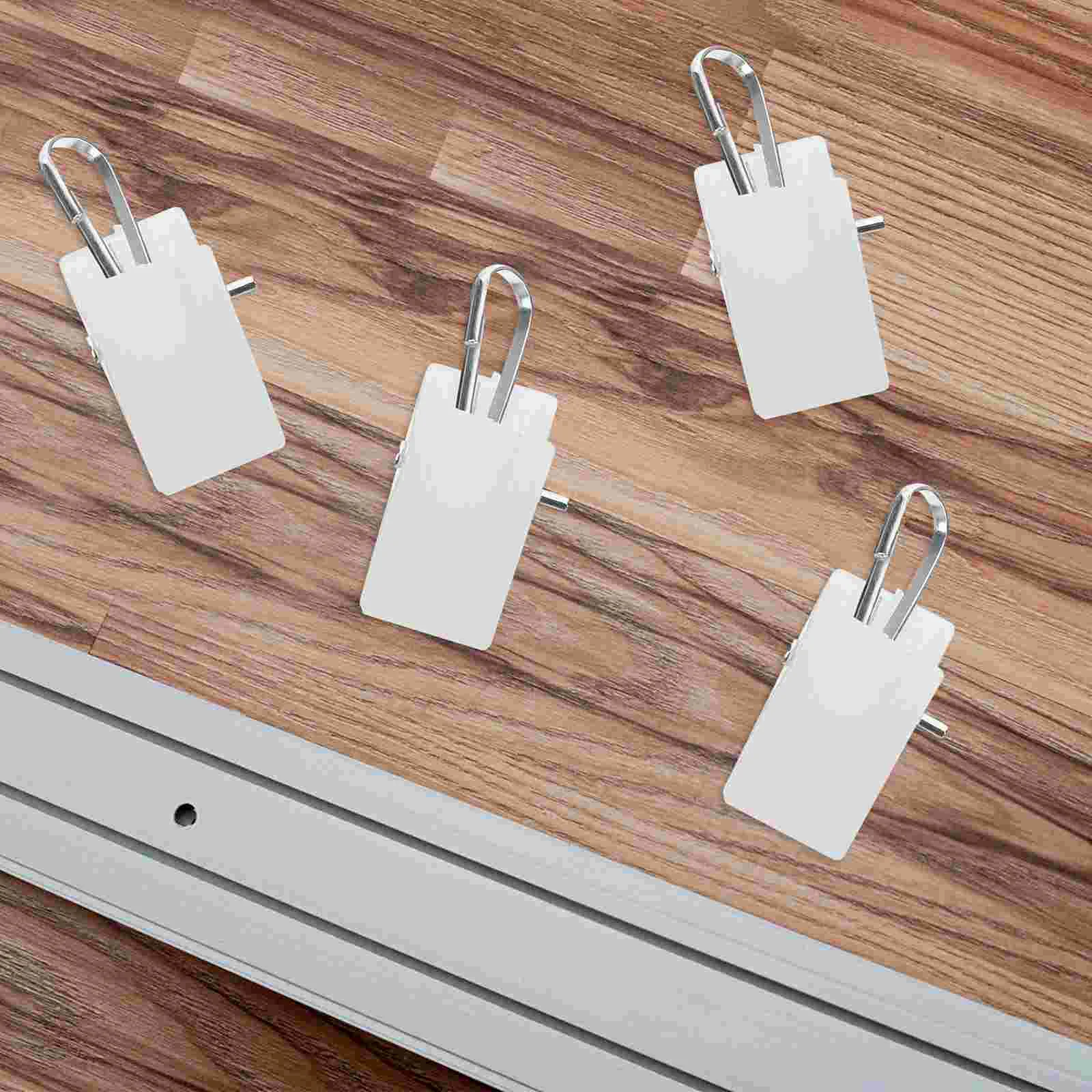 20 Pcs Plastic Curtain Clip Hook for Display Clips Photo Drapes Hooks with Hanging String Lights Shower