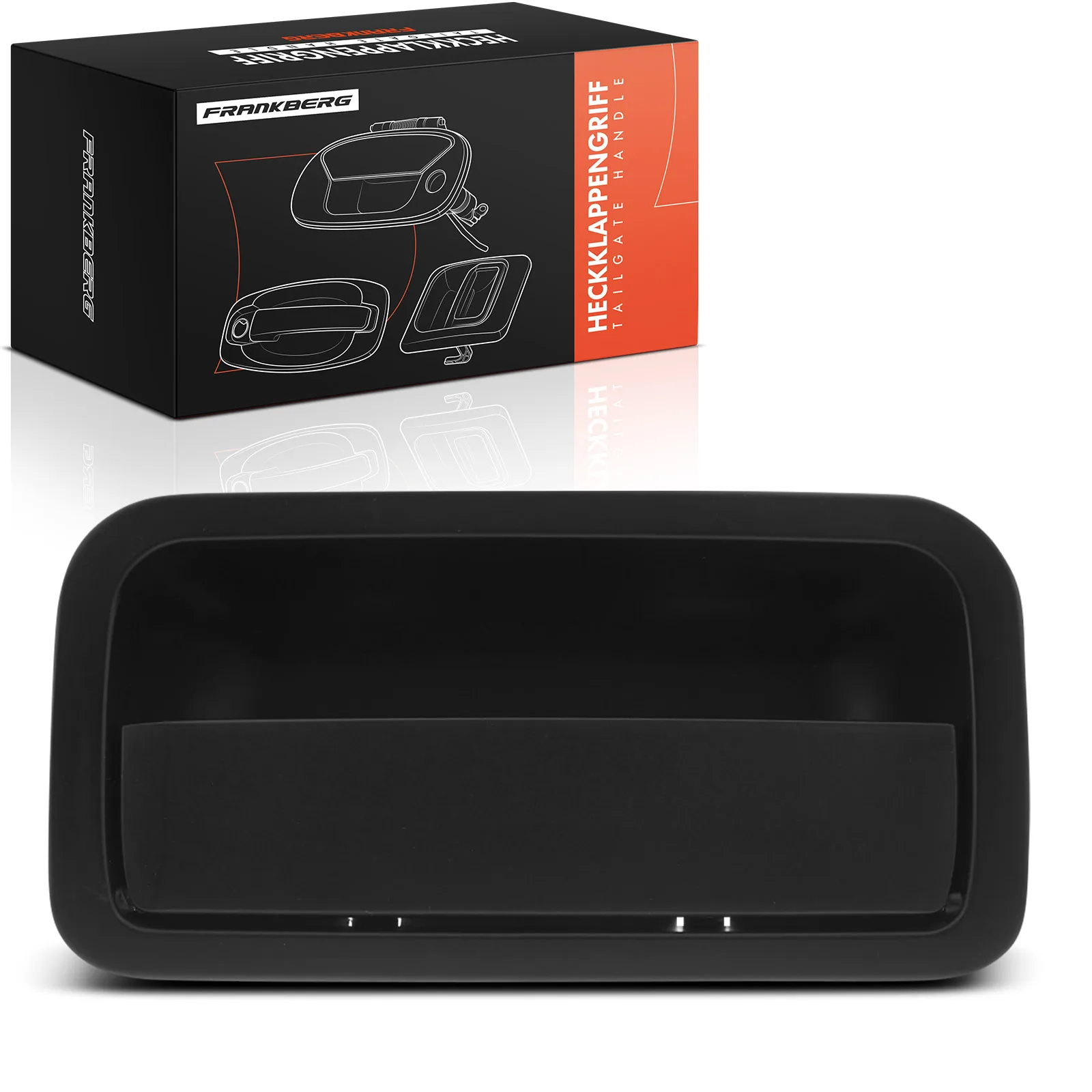 Frankenberg 1x Buitendeurgreep achter voor VW Amarok 2HA, 2HB, S1B, S6B, S7A, S7B, 2.0L, 2010–2022, 2H5829505AGRU