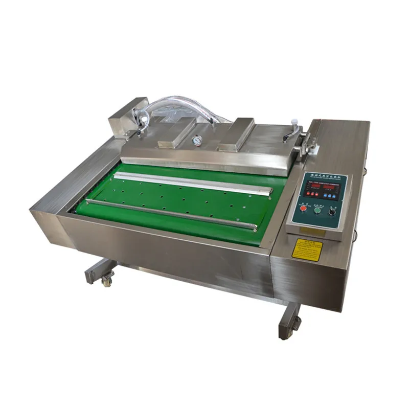 التلقائي المتداول نوع الصناعية الرطب والجاف الغذاء فراغ آلة السدادة الأرز القهوة اللحوم الفاكهة الخضار فراغ معدات التعبئة