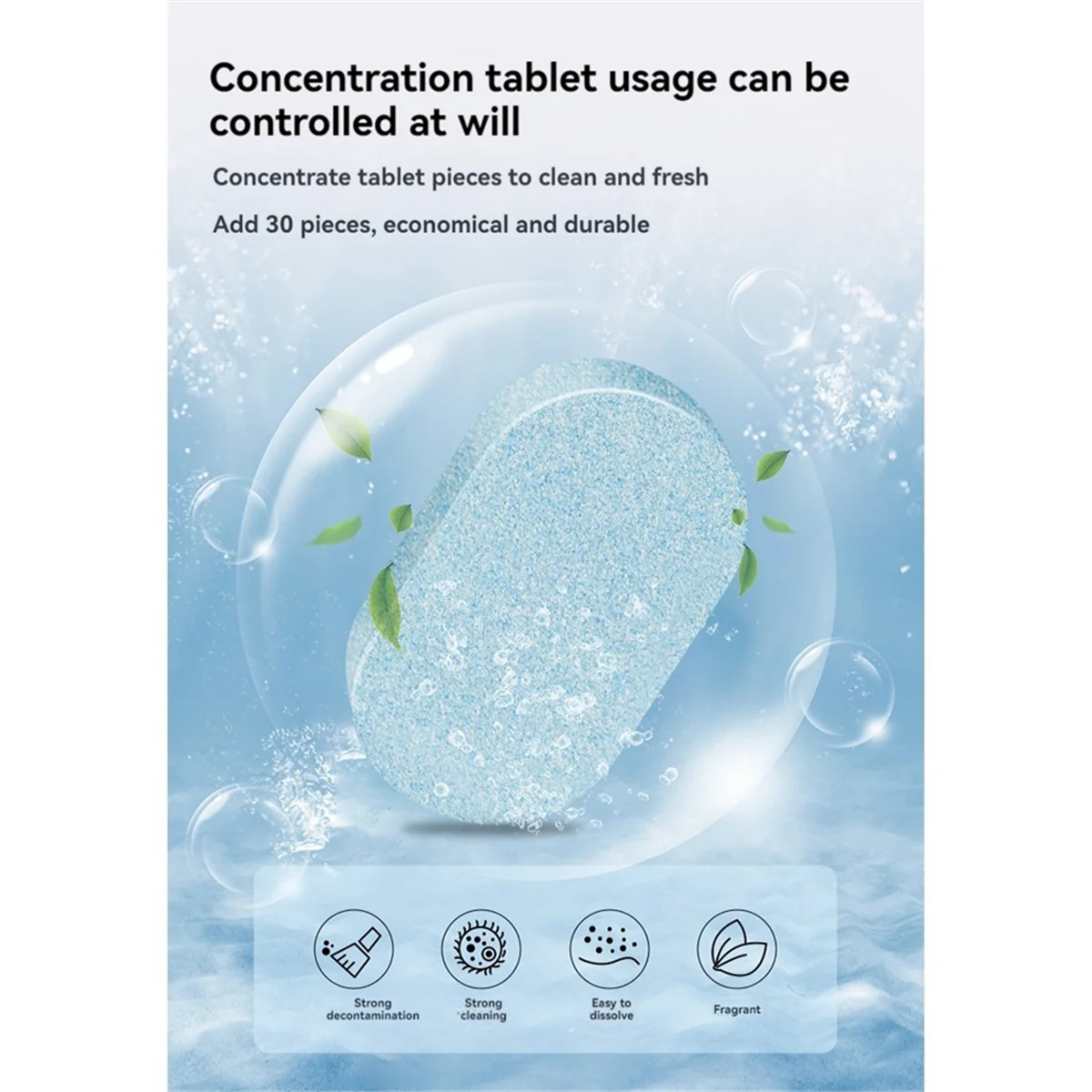 30PCS Flooring Cleaning Tablets All-Purpose for Narwal J4/J4 Lite /J3 Vacuum Household Cleaner Tablets Parts—A19G